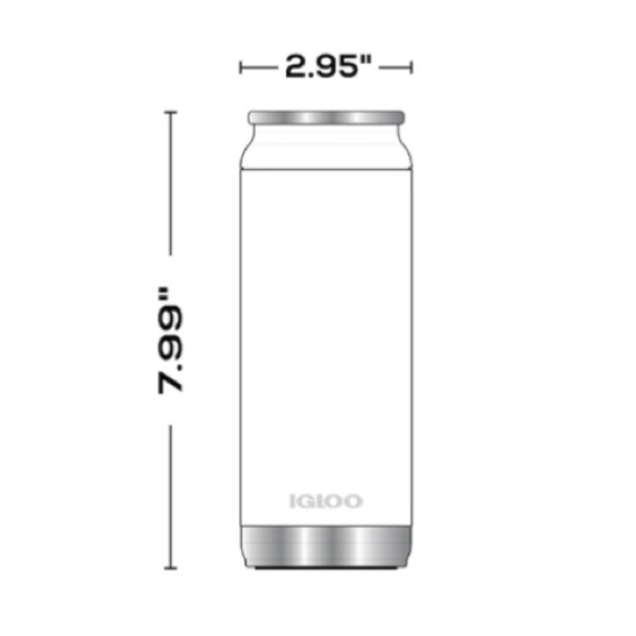 NWT CARE BEARS Insulated Can 16 Oz igloo Stainless Steel - Picture 8 of 10